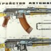 3 Russische instructie platen / posters AK47, AKM en AKMC - Afbeelding 15