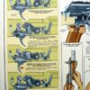 3 Russische instructie platen / posters AK47, AKM en AKMC - Afbeelding 21
