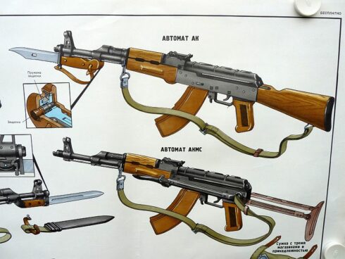 2 Russische instructieposters AK47, beschrijving en toebehoren - Afbeelding 10