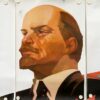 Mega groot Lenin propaganda poster set uit de Sovjet periode (1986)