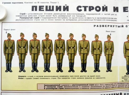 2 Russische instructie posters uit het Sovjet tijdperk - Afbeelding 3