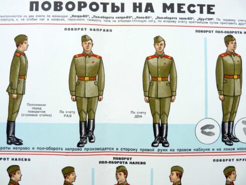 2 Russische instructie posters uit het Sovjet tijdperk - Afbeelding 2