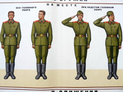 2 Russische instructie posters uit het Sovjet tijdperk - Afbeelding 3