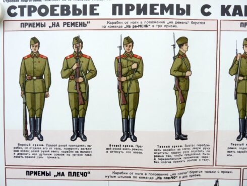 2 Russische instructie posters uit het Sovjet tijdperk - Afbeelding 3