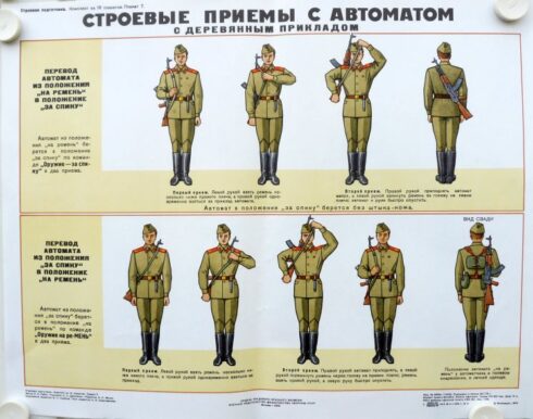 2 Russische instructie posters uit het Sovjet tijdperk - Afbeelding 7