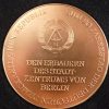 DDR penning ,,Zum 20 Jahrestag der DDR,, - Afbeelding 3