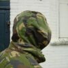 Bilaminaat capuchon voor parka NL leger