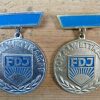 FDJ Medaille Pokalwettkampf, zilver of goud