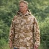 Windproof desert DPM Smock jas met vaste capuchon, maten S tm XXL!