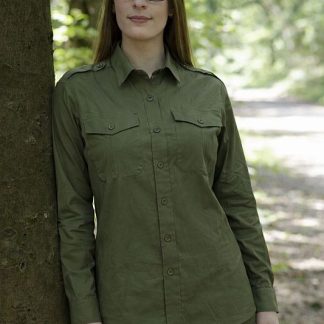 Groene zomer blouse