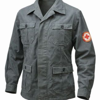 DDR drillich jasje, rode kruis