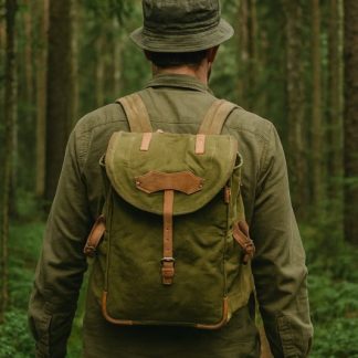 Roemeense vintage rugzak / rugtas, jaren 60/70