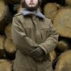 Russische Uschanka, Sovjet wintermuts, bontmuts tm maat 62!