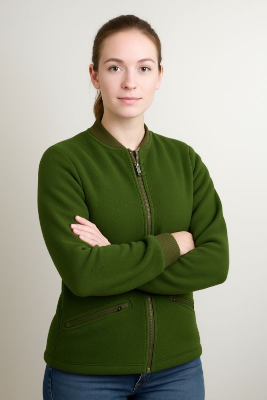 Engels fleece vest, model B