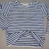 Russisch blauw streep shirt, Telnyashka, zomer uitvoering, gebruikt