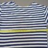 Russisch blauw streep shirt, Telnyashka, zomer uitvoering, gebruikt - Afbeelding 3