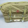 Russisch / Sovjet vintage canvas medische tas voor gewondenverzorger