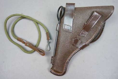 Russisch Nagant M1895 revolver holster met toebehoren - Afbeelding 2