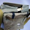 Sovjet vintage canvas tas voor gewondenverzorger met opgestikt embleem - Afbeelding 7