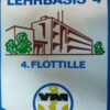 DDR / NVA vaantje, groot model, Volksmarine, Lehrbasis 4, 4e Flottille (opleidings school) - Afbeelding 3
