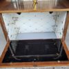 Vintage DDR wijn/drank kast met lamp, jaren 60 - Afbeelding 3
