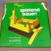DDR speelgoed, kist met houten bouwstenen - Afbeelding 3