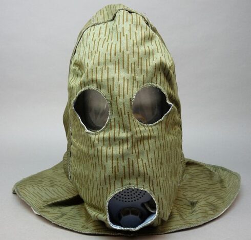 NVA sniper cap, voor gebruik in combinatie met het M10 gasmasker - Afbeelding 3