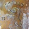 Aluminium bord ,,Aufbau Programm Berlin 1960,, - Afbeelding 3
