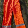 Oranje tuinbroek / werkbroek - Afbeelding 2