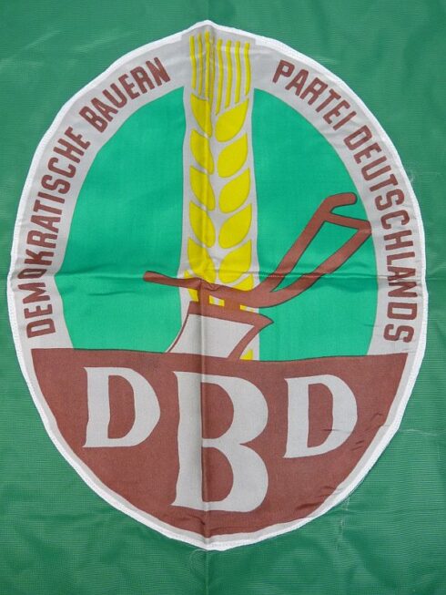 DDR DBD vlag (Demokratische Bauernpartei Deutschlands) - Afbeelding 2