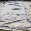 Canvas DDR / NVA tent 5 x 4,5 meter, oud model, kaki kleur - Afbeelding 6