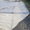 Canvas DDR / NVA tent 5 x 4,5 meter, oud model, kaki kleur - Afbeelding 7