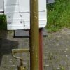 Pompmast, schuifmast, antennemast, lengte 9 meter
