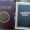 DDR oorkonde Aktivist 5 jarenplan 1954 en Arbeidsbuch