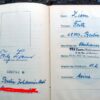 DDR oorkonde Aktivist 5 jarenplan 1954 en Arbeidsbuch - Afbeelding 3