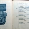 DDR oorkonde Aktivist 5 jarenplan 1954 en Arbeidsbuch - Afbeelding 4