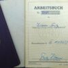 DDR oorkonde Aktivist 5 jarenplan 1954 en Arbeidsbuch - Afbeelding 6
