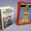 2 DDR boeken Erich Honecker ,,Aus meinem Leben,,