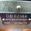 NVA veldtelefooncentrale OB62M, OB62/20-60 - Afbeelding 54