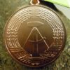 DDR Volkspolizei medaille voor bijzondere verdiensten - Afbeelding 3