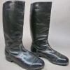 NVA officierslaarzen ,,chroom leer,, maat 44,5
