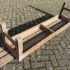 Houten bunkerbank - Afbeelding 4