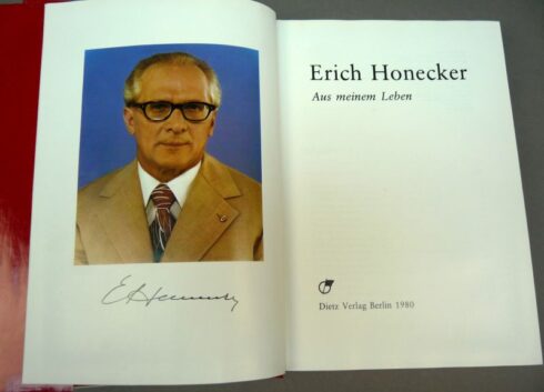 DDR boek Erich Honecker, aus meinem leben - Afbeelding 2