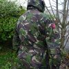 Windproof Combat Smock jas, Woodland DP met vaste capuchon - Afbeelding 2