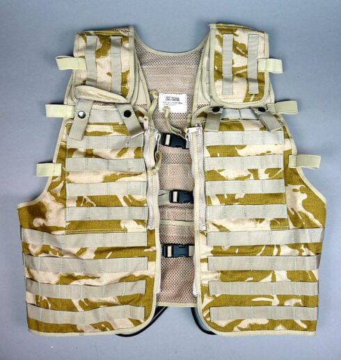 Desert camouflage OPS vest Tactical Load Carrying