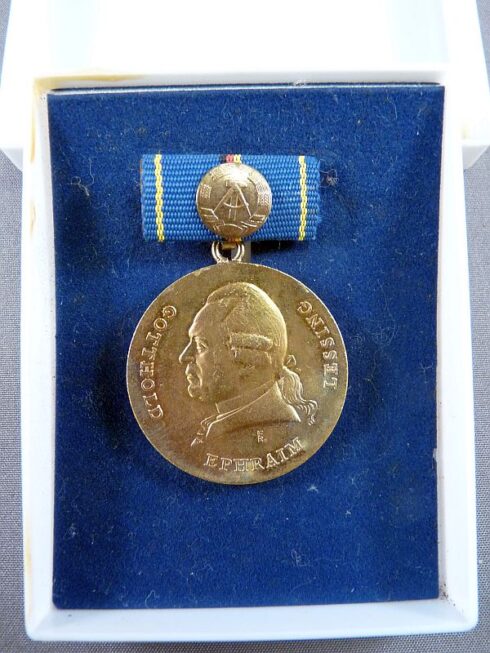 DDR Lessing, Gotthold Ephraim medaille