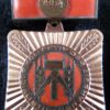 DDR medaille, Aktivist der sozialistischen Arbeit 1964 - Afbeelding 2