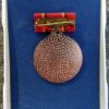 DDR Medaille fur Verdienste in der Volkskontrole, brons - Afbeelding 3