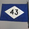 Nederlandse KL hoofd officiers pet met stafauto vlag 43e Painfbat? - Afbeelding 3