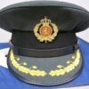 Nederlandse KL hoofd officiers pet met stafauto vlag 43e Painfbat? - Afbeelding 4